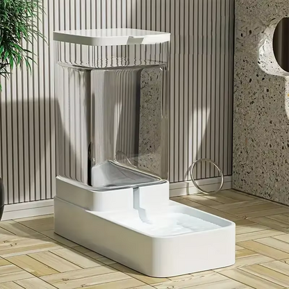 Automatischer Futter- und Wasserspender für Hunde und Katzen - immer bestens versorgt