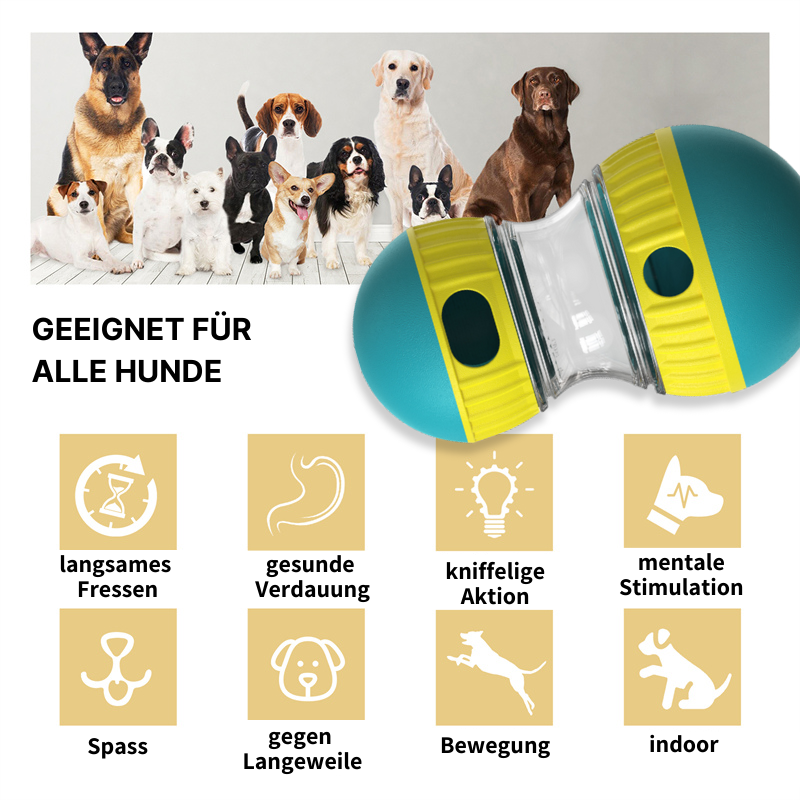 Intelligenzförderndes Futterspielzeug für Hunde - spielerisch gesund essen
