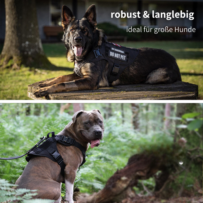 Robustes K9 Hundegeschirr mit Haltegriff - perfekte Kontrolle unterwegs