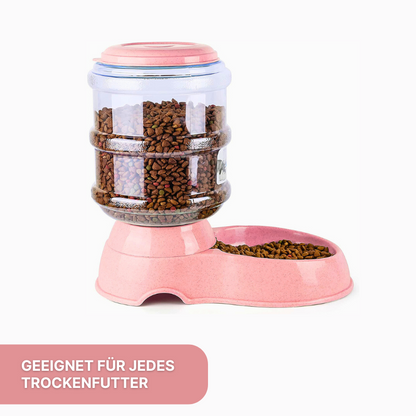 Automatischer Futter- und Wasserspender für Tiere - rund um die Uhr perfekt versorgt